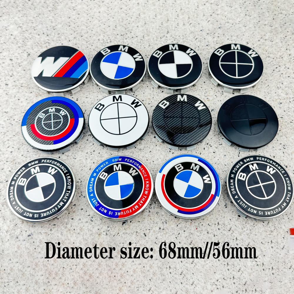 4Pcs 56mm 68MM For BMW X1 X3 X5 X6 X7 F20 F22 F23 F85 F86 E90 E91 F32 F33 F34 F36 F10 F11 F18 F06 F12 F13 F01 Car Wheel Center c