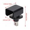 New All Copper Lithium Battery Terminal High Current Black Red Battery Connector 100A/120A/150A/200A Copper Terminals