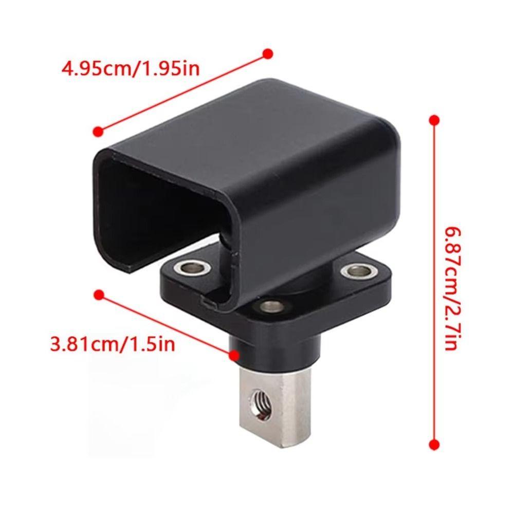 New All Copper Lithium Battery Terminal High Current Black Red Battery Connector 100A/120A/150A/200A Copper Terminals