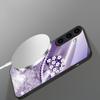 Mysterious gradient purple For Samsung Galaxy S26 Ultra S20 FE S21 S22+ S23 Plus S24 Ultra 25 Edge For Magsafe Glass Phone Casee