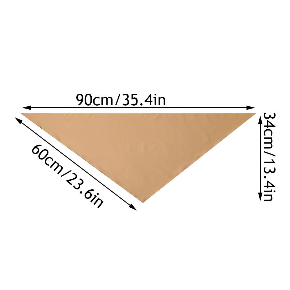 Bandana Headwrap Multi-functional Headscarf Cloth Fabric Triangle Hair Scarf Cute Hair Accessories Tied Sweet Vintage Decor
