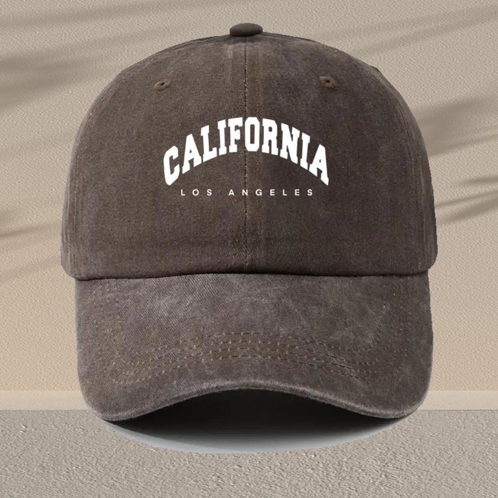 Fashion Letter Print MenS Washed Cap Casual MenS Baseball Cap Distressed MenS Hat Adjustable Ideal for Gifting DesignDr