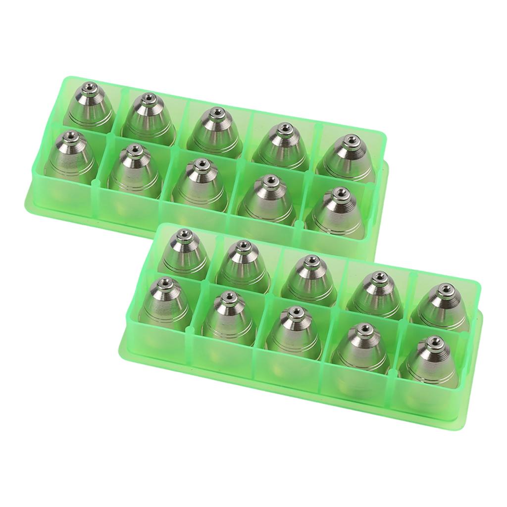 1.3mm Nozzle Head Diameter Plasma Cutting Consumables Precision-machined Wear Resistance Compatible With CUT-100