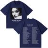 Olivia Dean Art of Loving Tour 2026 T-shirt Graphique Hommes Femmes Hip-hop Vintage T-shirts Amples Décontractés Coton Surdimensionné T-shirts