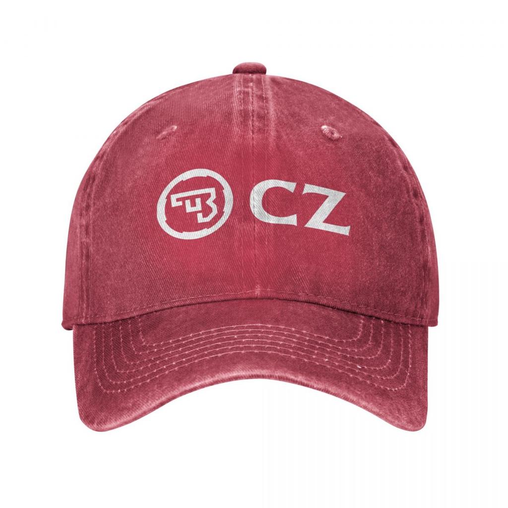 Česká Zbrojovka Uherský Brod Senajan Baseballové čepice CZ USA Distressed Cotton Hats Cap Vintage Outdoor Nastavitelná Snapback Cap