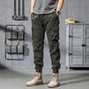 Men's New Functional Style Retro Casual Multi-pocket Leggings Elastic Outdoor Versatile