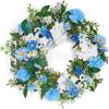 Artificial Flower Wreath Easter Valentines Day Hotel Restaurant Door Decorations