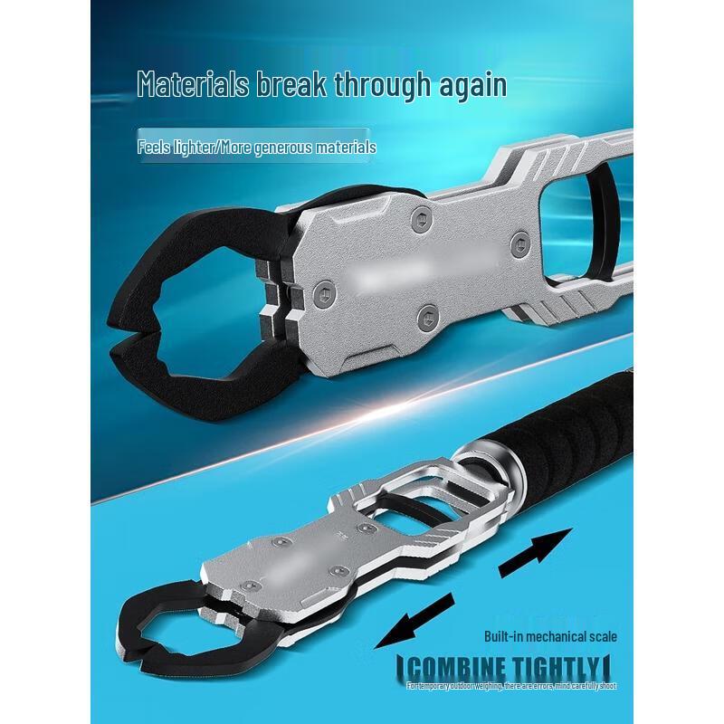 HANDUNYOU Fish Gripper with Scale and Lure Pliers