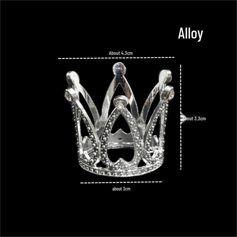 Královský krajkový a perlový dort - design královny čelenky pro svatby a narozeniny