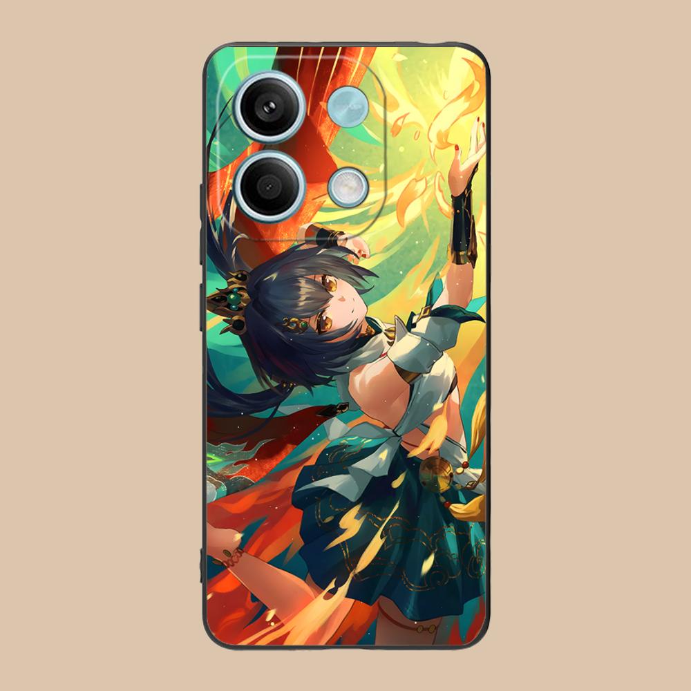 HSR Yunli Matte TPU Mobile Phone Case for POCO F8 F7 F6 F5 F4 F3 F2 Pro GT C75 C71 C65 C61 C40 Pro Ultra Colorful Cover