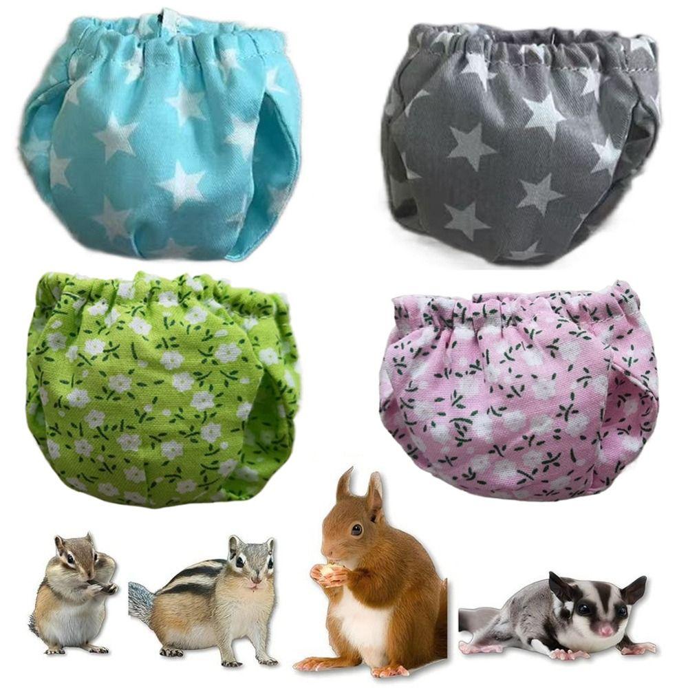 Absorbent Squirrel Diapers Adjustable Small Pet Diapers Potty Training Underwear  Rat