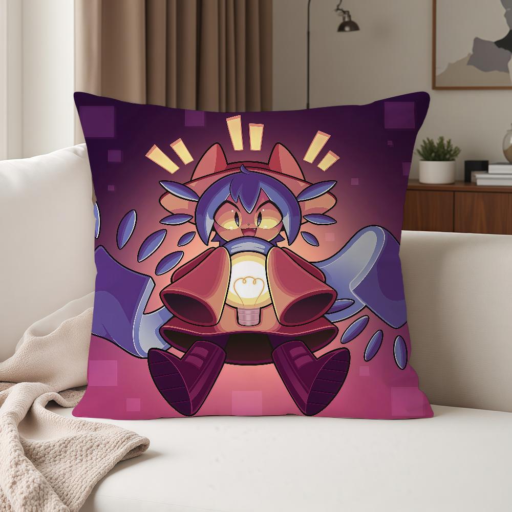 Cute Game OOneshot Niko Pillow Case Suitable For Bedrooms Living Rooms Cars Home Decoration