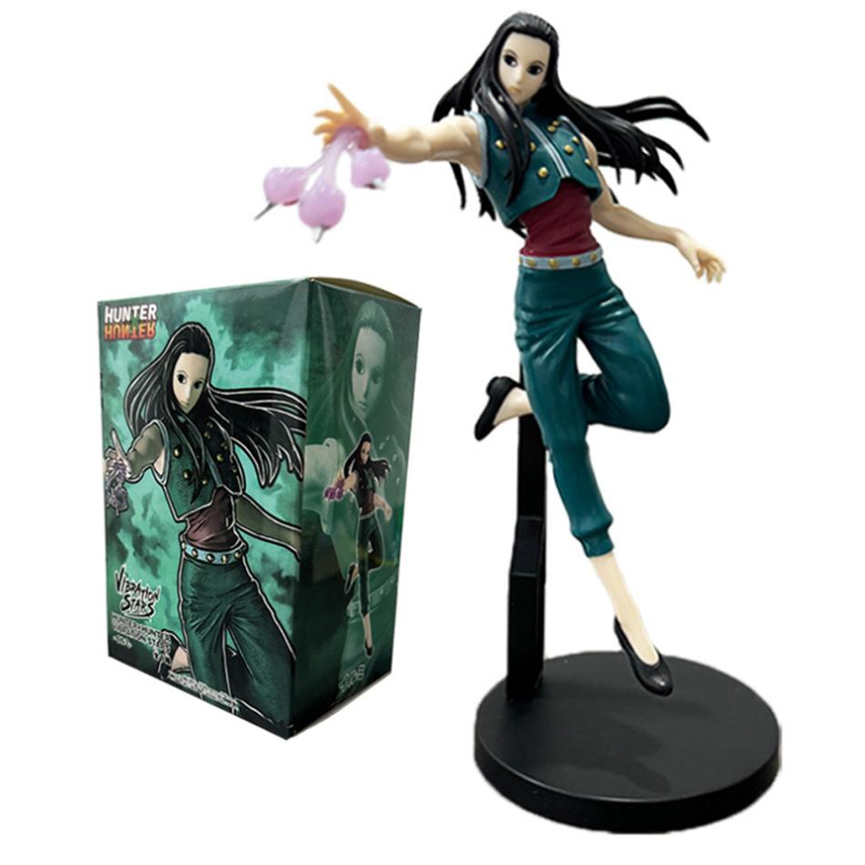 Anime Hunter x Hunter GON·FREECSS Killua Chrollo Lucilfer Anime Figure Hisoka Zoldyck Kurapika PVC Cartoon Model Toy Gift