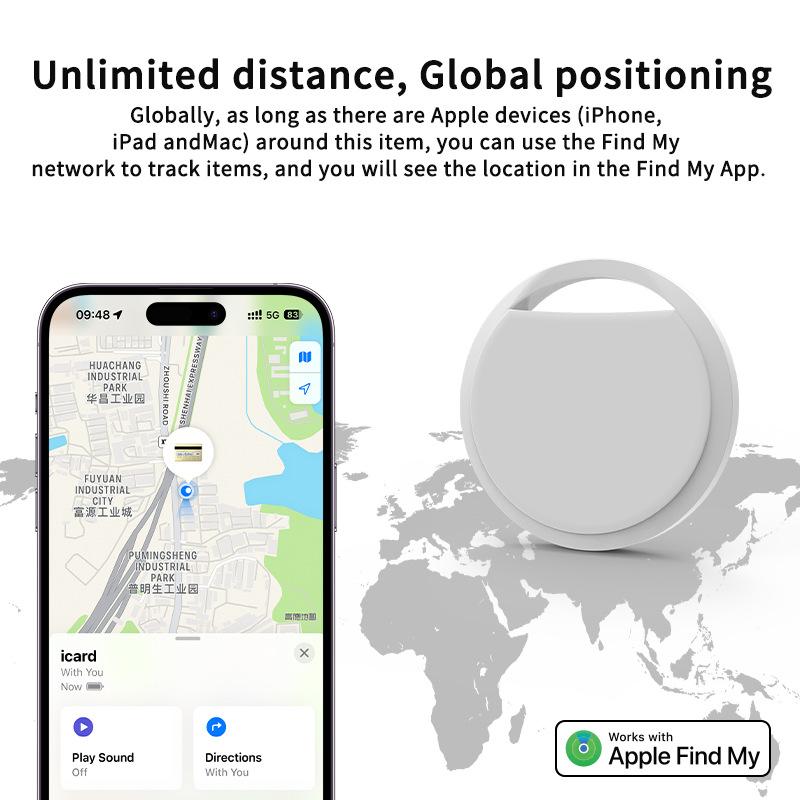 Find My Find Airtag for Apple Anti-lost Device Bluetooth Pet Tracking Smart Anti-lost Locator