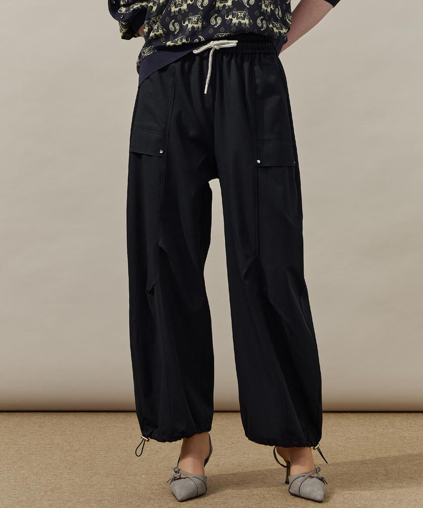 M.GRAF Utility Pintuck Parachute Balloon Pants