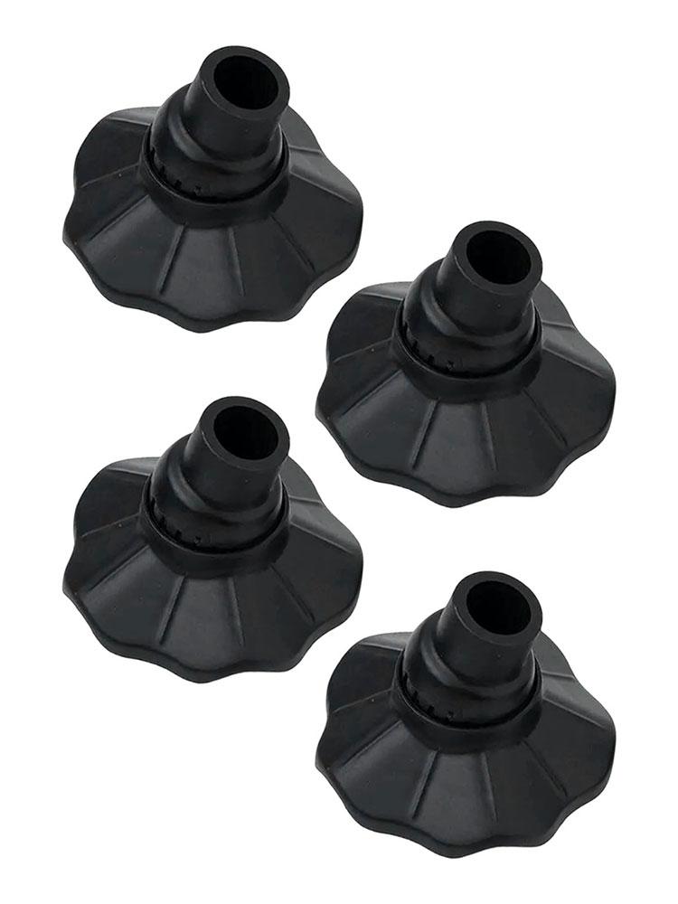 4pcs Nonslip Chair Leg Covers for Outdoor Camping Chair Adjustable Angle