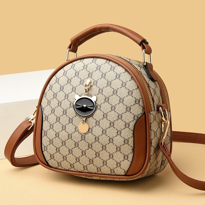 Women's bags New women's small round bags Small bags Large capacity fashion Apple versatile bags Single shoulder messenger bags Women