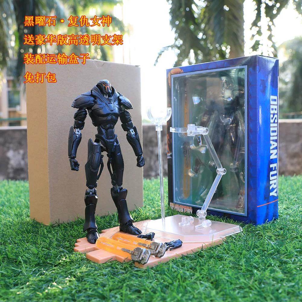 Sci-Fi Mecha Jaeger Gipsy Avenger Obsidian Fury Saber Athena Gearticuleerd Actiefiguur Beweegbare Gewrichten Robot Model Speelgoed Jongens Cadeaus