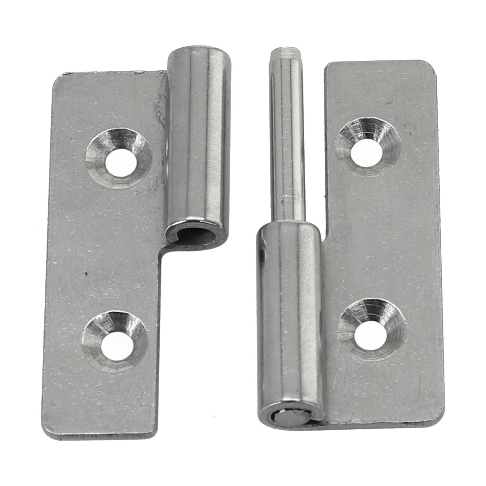 

1Pcs Versatile Stainless Steel Removable Hinge Heavy Duty Casement Hinge Hardware 40*30*1.5mm For Cabinets/Wardrobes/Doors