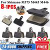 1-8Set MTB Fahrrad Bremsbeläge Harz Scheibenbremsbelag für SHIMANO M375 M445 M446 Öl Scheibenbremsbeläge MTB Bremsbeläge Fahrradteile