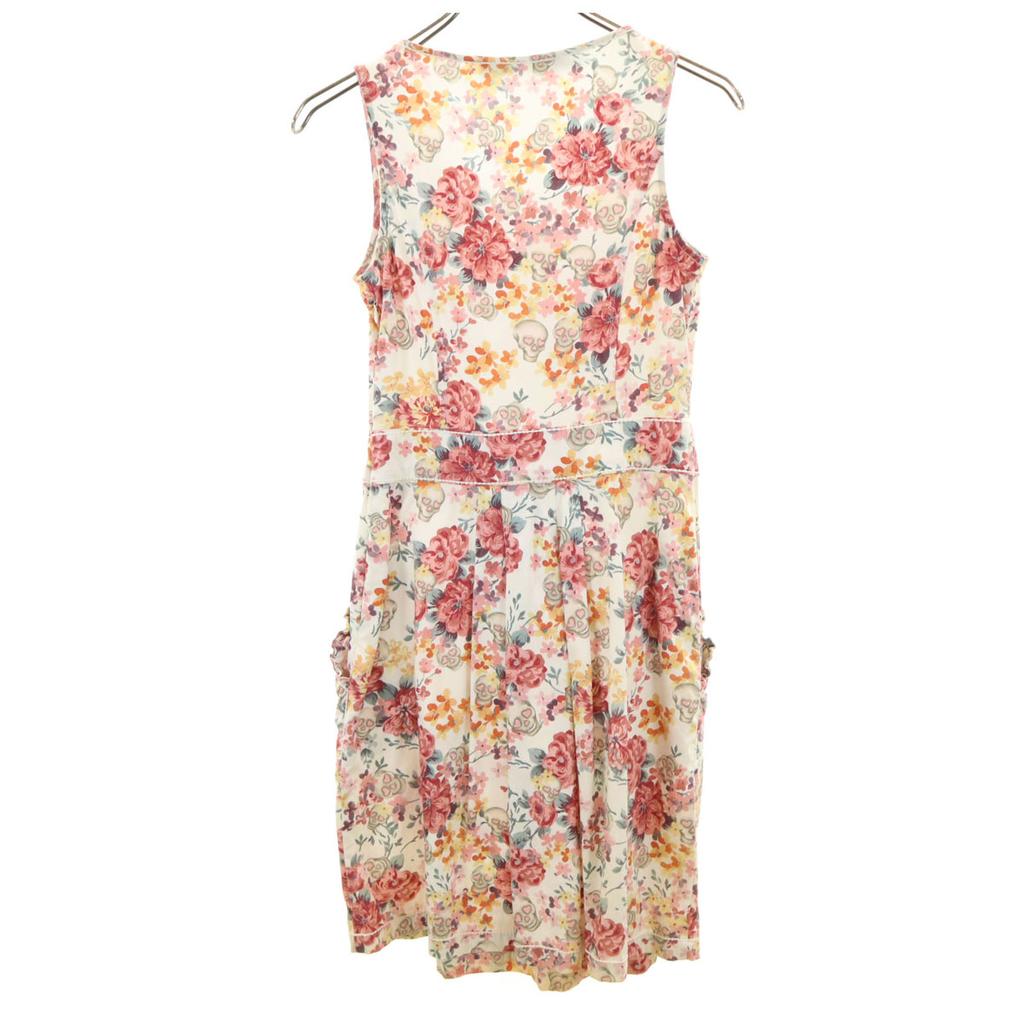 LOVEMOSCHINO Overall Handle No Sleeve Knee-length Dress USA2 Women Used