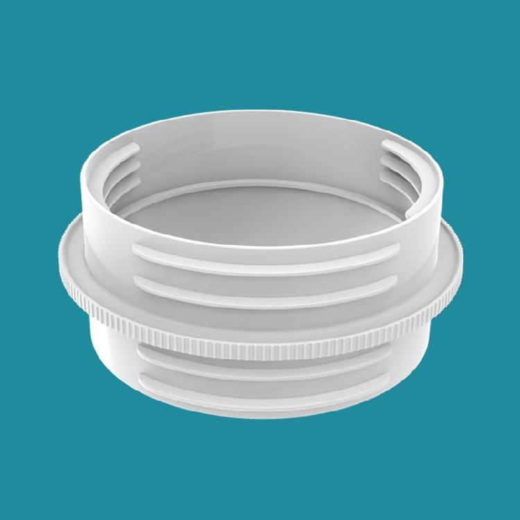 Leakproof Portable Air Conditioning Hose Interfaces Coupler Exhaust Adapter Plastic Texture Perfect for Exhaust Systems