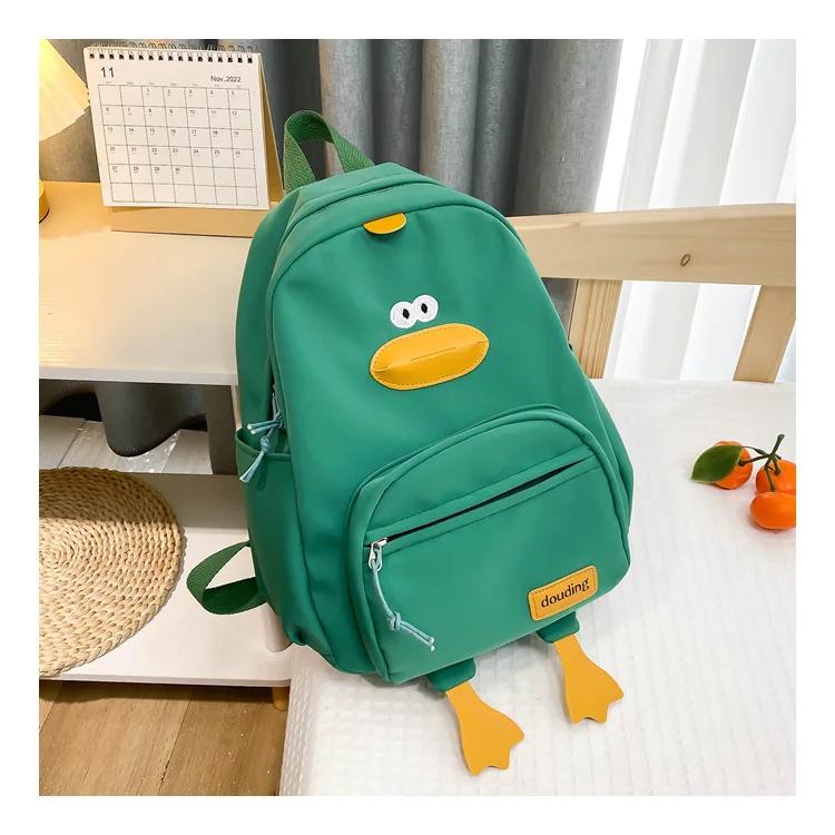 Cool Duck Backpack Fashionable Casual Versatile Children Schoolbag Stylish Backpack Student Bag