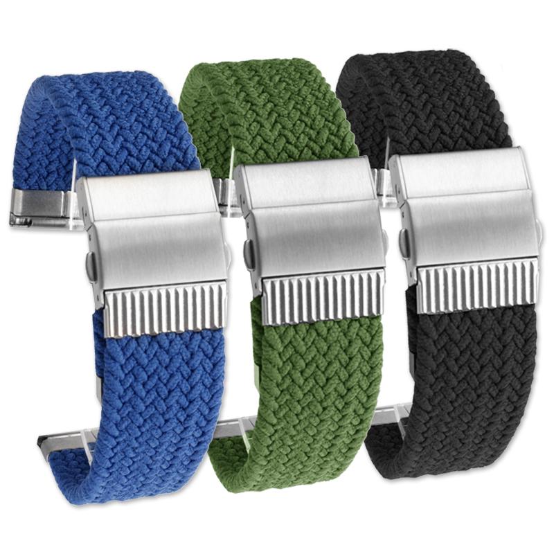 High Quality Elastic Nylon Watchband For Casio G-SHOCK GA-2100 2110 GM-2100 Series Modified Nylon Canvas Watch Strap Accessories