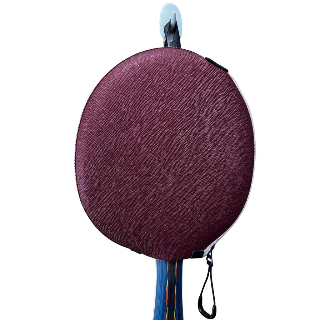 OneJoy Table Tennis Racket Lightweight Case for Protecting the Striking with Hooks and Minimalist Made In Taiwan Ping Pong Headcover, &