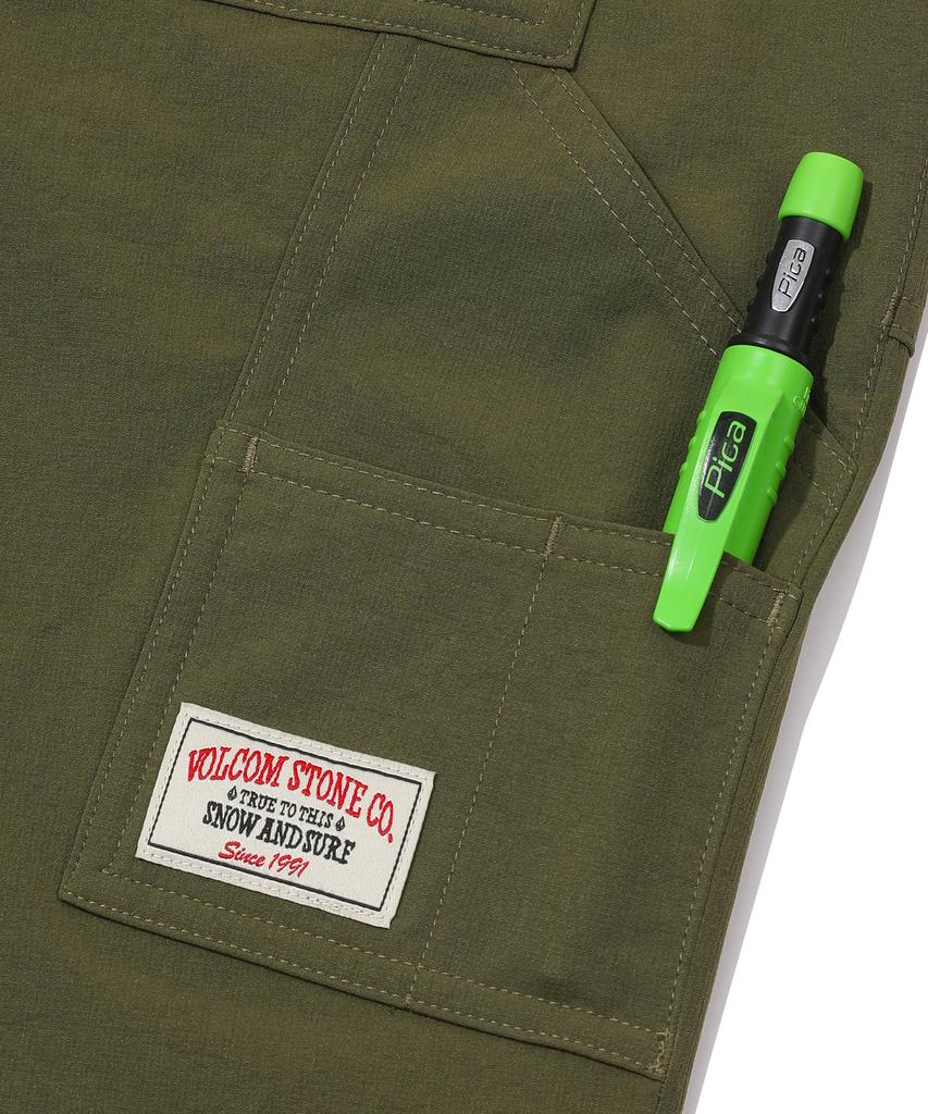 VOLCOM Snow & Surf Belt Pants (Khaki)