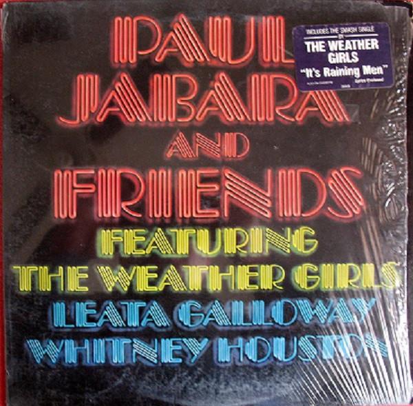 LP Record PAUL JABARA - Paul Jabara And Friends FC38458 COLUMBIA 1983 US Soul/Funk Used