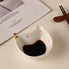 Creative Cute Chick Seasoning Dish Household Kitchen Cartoon Dipping Sauce Dish Children Tomato Sauce Dipped Snack Dish