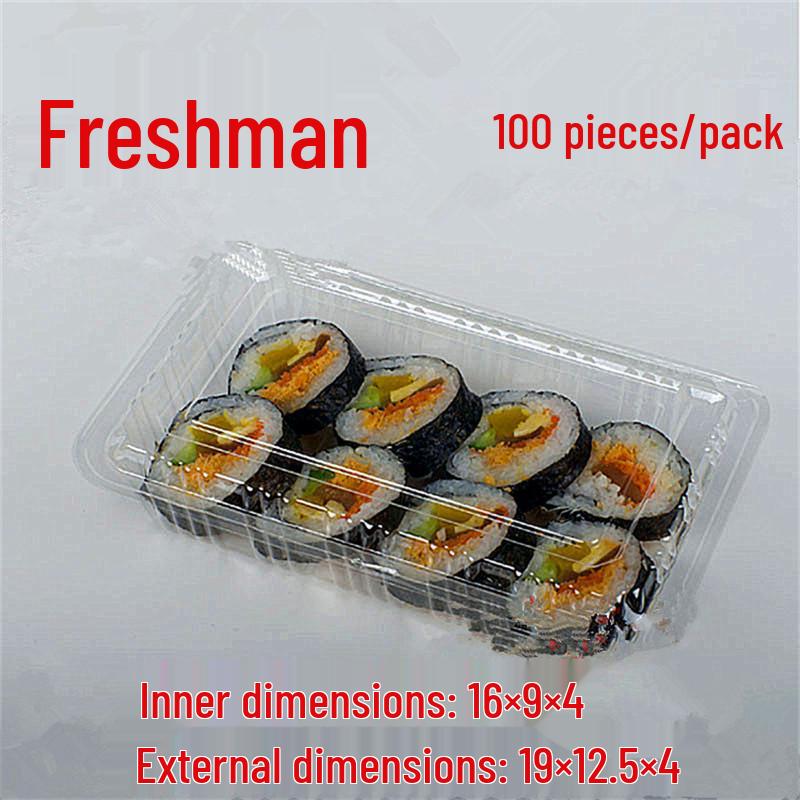 Sushi, Roast Duck, Pastry & Fruit Takeaway Box Set with Free Shipping & 100 Rubber Bands