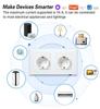 Model 153 Smart WiFi Wall Socket with Tempered Glass Panel - Alice Voice App Compatible