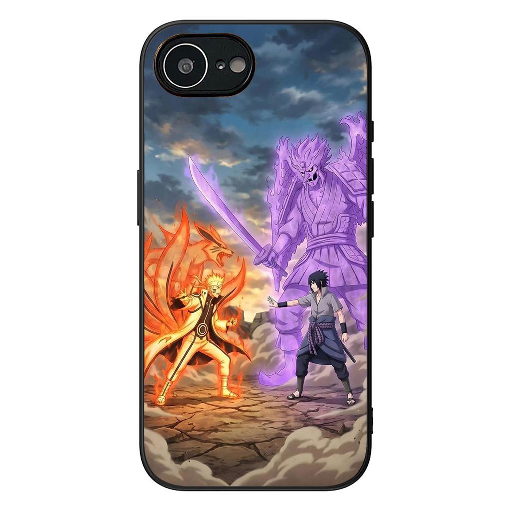 Cartoon Konan Narutos Pain Sasuke Handyhülle für Apple iPhone 16 17 Air 14 15 Pro Max Plus 16+ 16E 14+ ProMax Schutzhülle