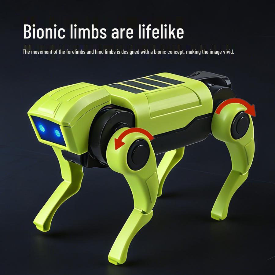 DIY Educational Bionic Robot Dog: Mechanical Science Experiment Kit for Kids