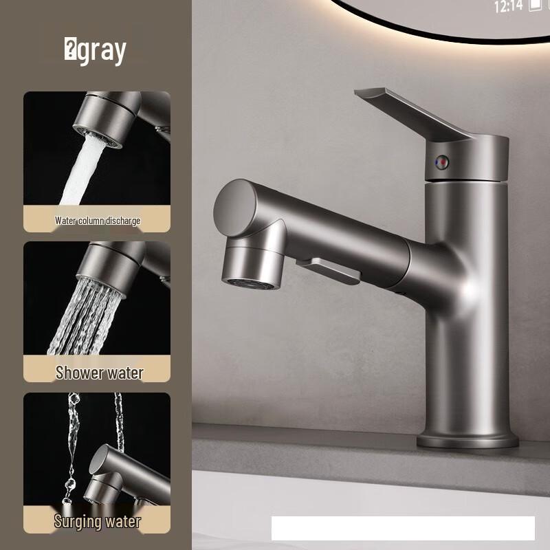 TLXT Pull-Out Basin Faucet