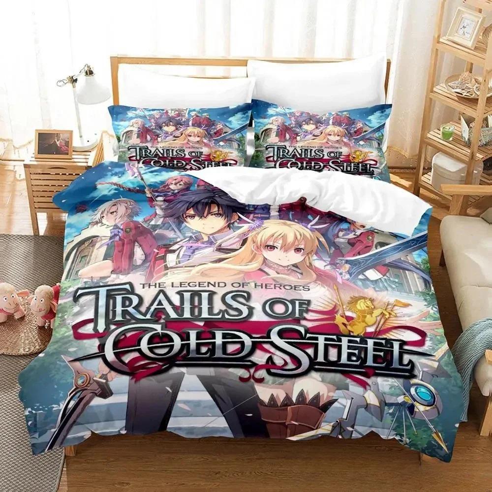 Vibrant Lightweight Single Twin Full Queen King The Legend of Heroes Trails Cold Steel Size Bed Adult Kid Bedroom Quilt