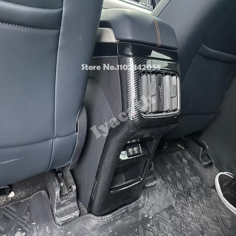 LHD For BYD Seal U Sealion 6 Song Plus 2024 2025 ABS Carbon fiber Interior Accessories window rise switch gear shift panle cover