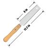 1pcs 150mm Japanese-style Pull Saw Double Edge Sided Flexible Small Pull Saw with Beech Handle for Woodworking