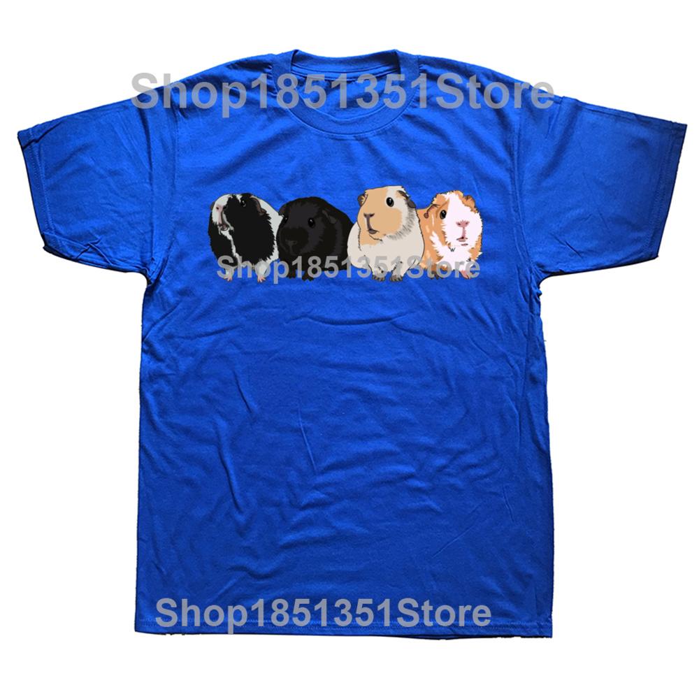 Funny Guinea Pig Graphic Tshirts Men Womens Fashion Casual Tshirt 100 Cotton Loose Oversized T Shirt