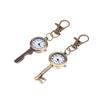 Niedliche schöne Taschenuhr im Markenstil mit Schlüsselanhänger und Kette aus Quarz