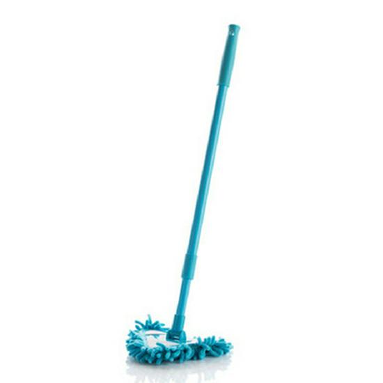 Compact Telescopic Triangular Mini Mop for Ceiling and Car Cleaning