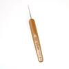 0.5mm 0.75mm 1Pc Dreadlock Needle Bamboo Handle Crochet Hook DreadsLock Hair Sewing Weaving Tool