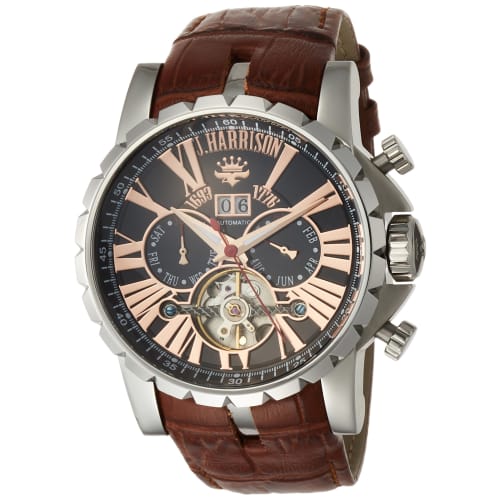 Jae Harrison Men's Watch JH-033PB, Officially Imported, Black