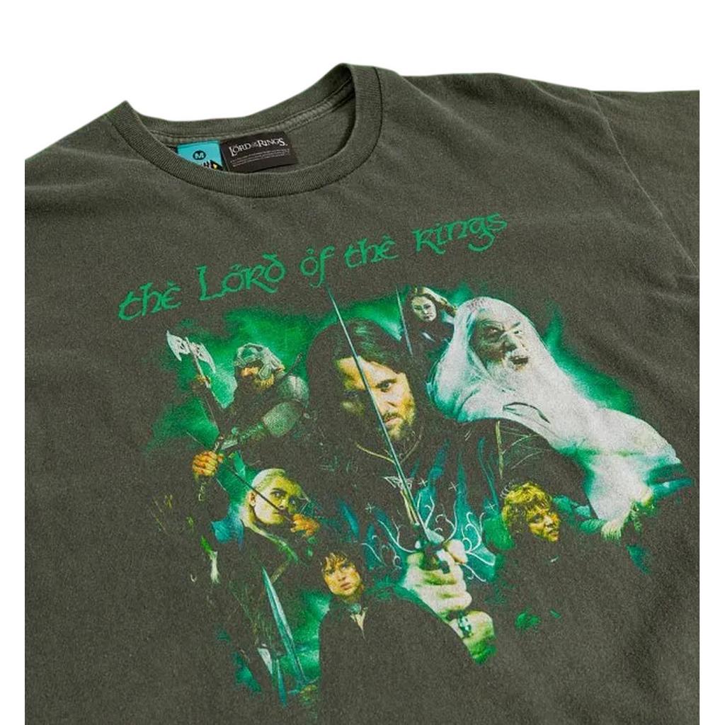 The Lord Of The Rings Unisex Adult Heroes Vintage Wash T-Shirt