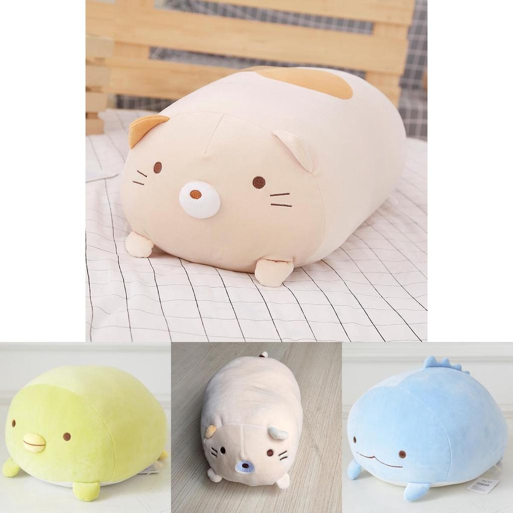 Adorable San-x Sumikko Polar Bear Kitty Dinosaur Plush Stuffed Pillow Toy For Comfort