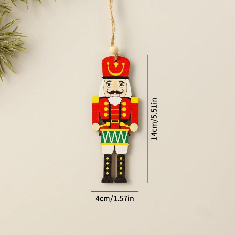 

The Nutcracker Soldier Christmas Ornament For Holiday Tree Decor Drum