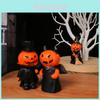 Halloween Mini Pumpkin Demon Figure Set With Resin Craft For Home Party Decor
