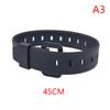 Travel Compact Tied Belt Utility Silicone Fixed Cargo Tie Down Luggage Lash Belt Strap Camping Hiking Cargo Storage Belt Buckle